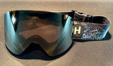ZONE Goggle, BLACK Frame, BALD EAGLE Strap