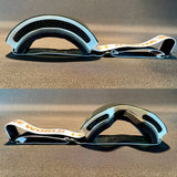 ZONE Goggle, WHITE frame, CHANGE THE WORLD Strap