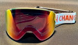 The ZONE Goggle, WHITE frame, CHANGE THE WORLD Strap